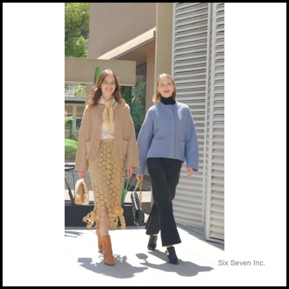 Chunky Knit Cardigan Sweater Button Down Mock Neck Open Front Winter Casual - Picture 7 of 7